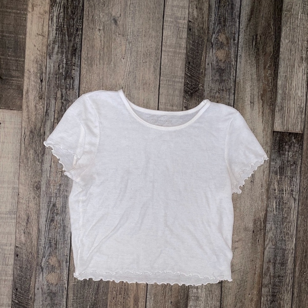 Cropped White shirt